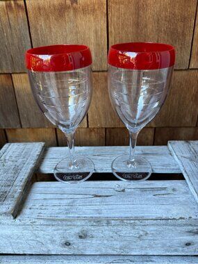 Tervis Cherry Fizz 9 oz Wine Glasses - Set of Two